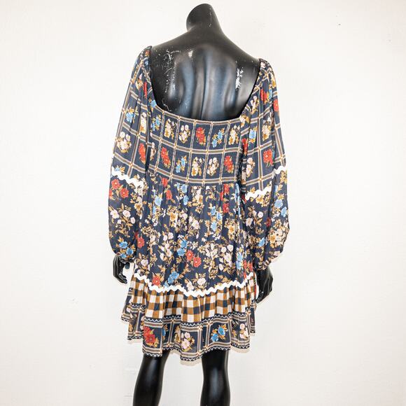 SPELL Women's Floral Tunic Dress Mystic size 2XL Boho - Picture 5 of 9